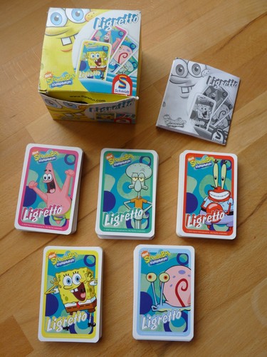 Spongebob schwammkopf ligretto - schwammkopf,
