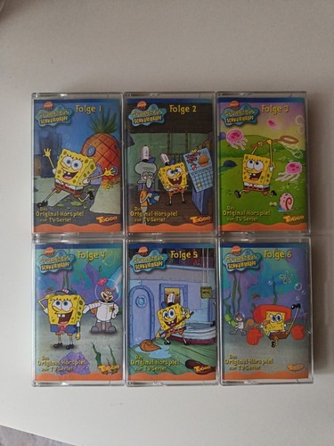 Hörspielkassetten spongebob - hörspielkassetten,